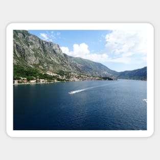 Fantastic view in Kotor Montenegro Sticker